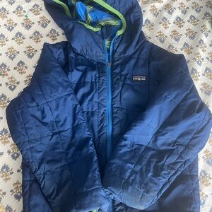 Patagonia 5/6 boys coat jacket reversible